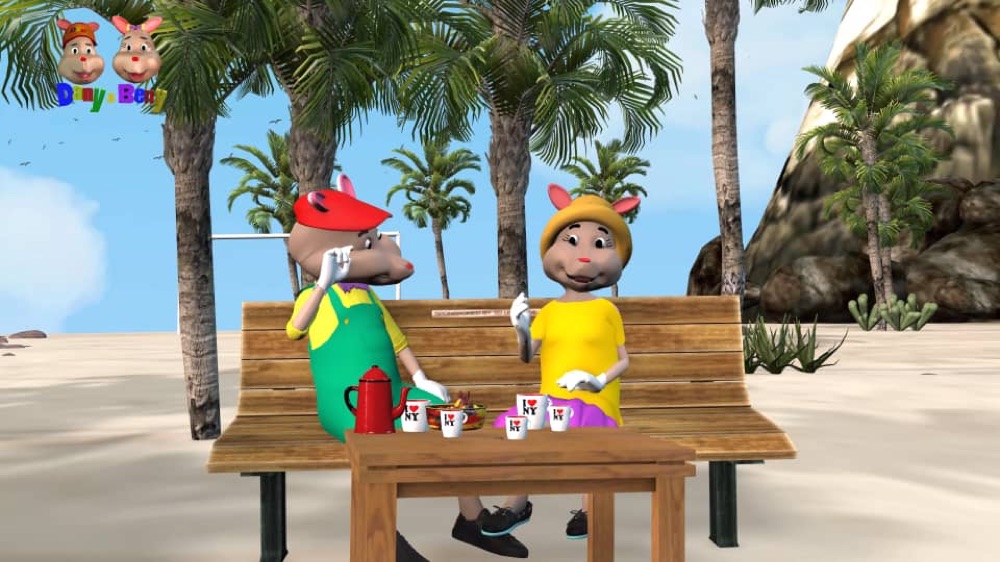 Still from the Dany and Beny animated series